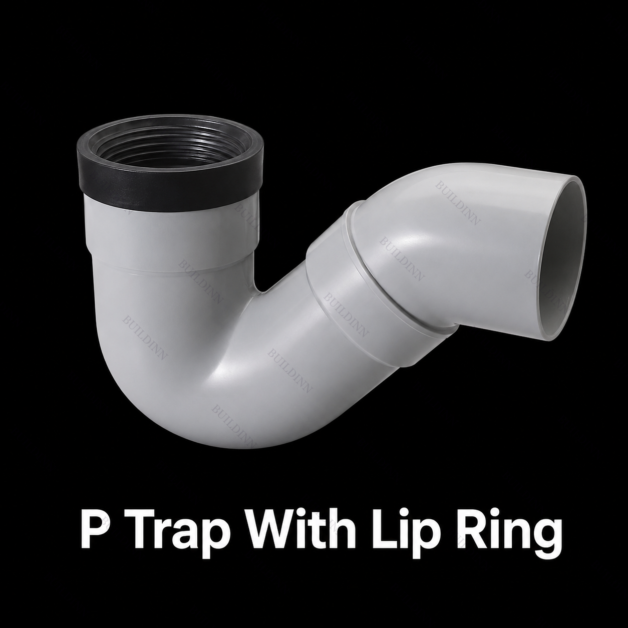 Ashirvad PVC Pushfit P Trap with Lip Ring