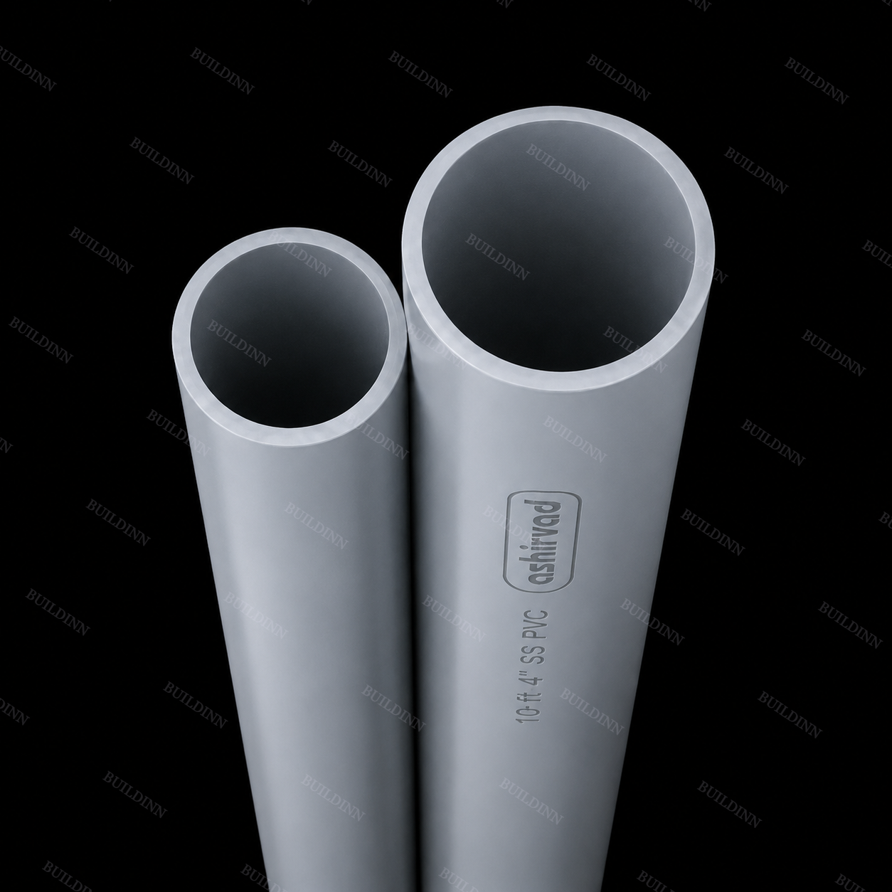 Ashirvad SWR Pipe Single Socket – 4 Inch / 10 Ft. buildinn