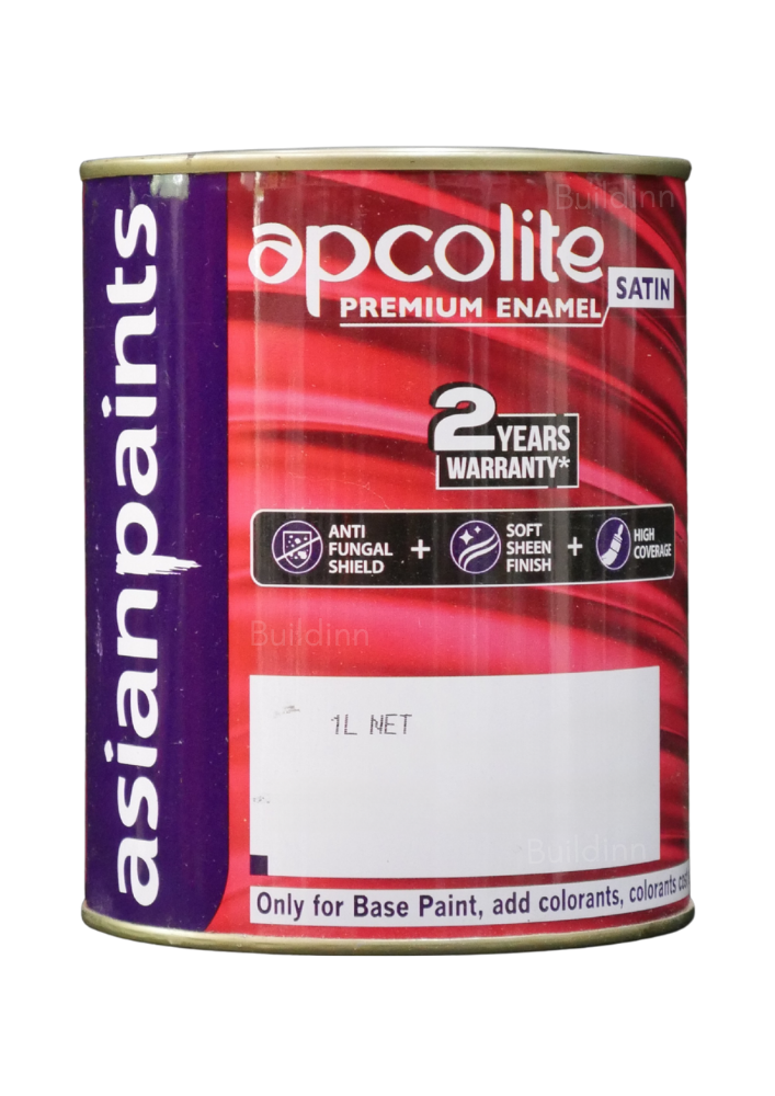 Asian Paints Apcolite Premium Satin Enamel - White