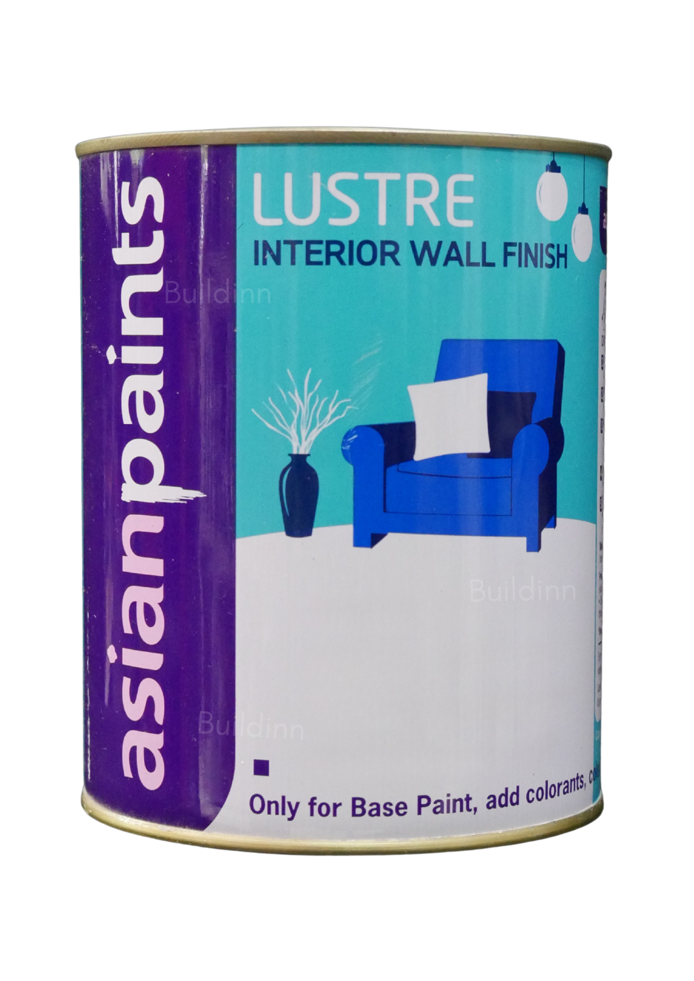 Asian Paints Lustre Interior Wall Finish - White