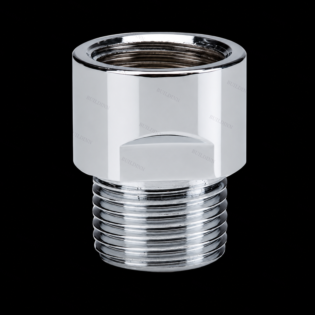 Chrome Female Adapter – 1¼ Inch