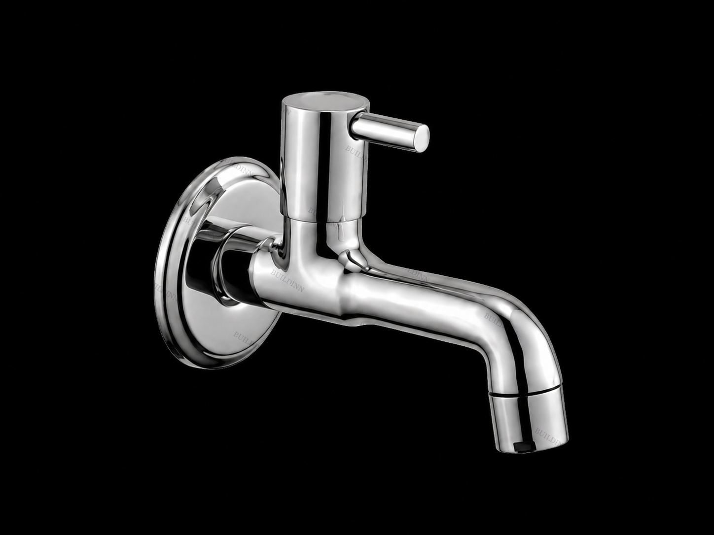 Long Body Brass Bib Cock "1/2"