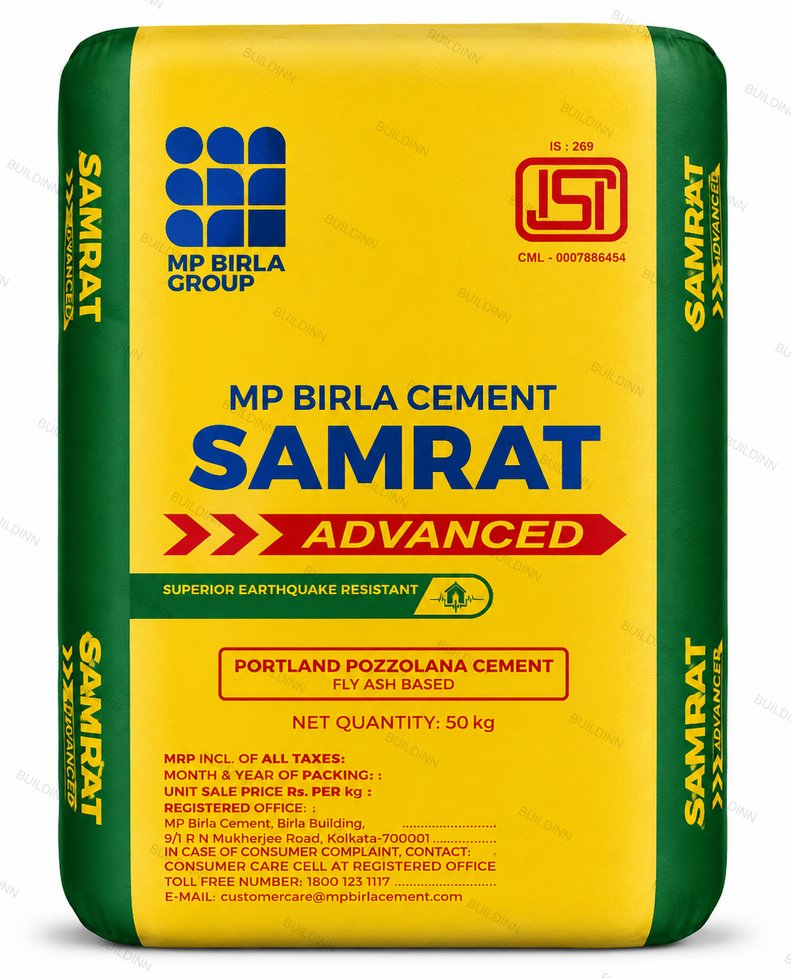 MP Birla Cement Samrat Advanced 50KG