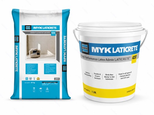 MYK Laticrete 111 Cement Plaster for Concrete
