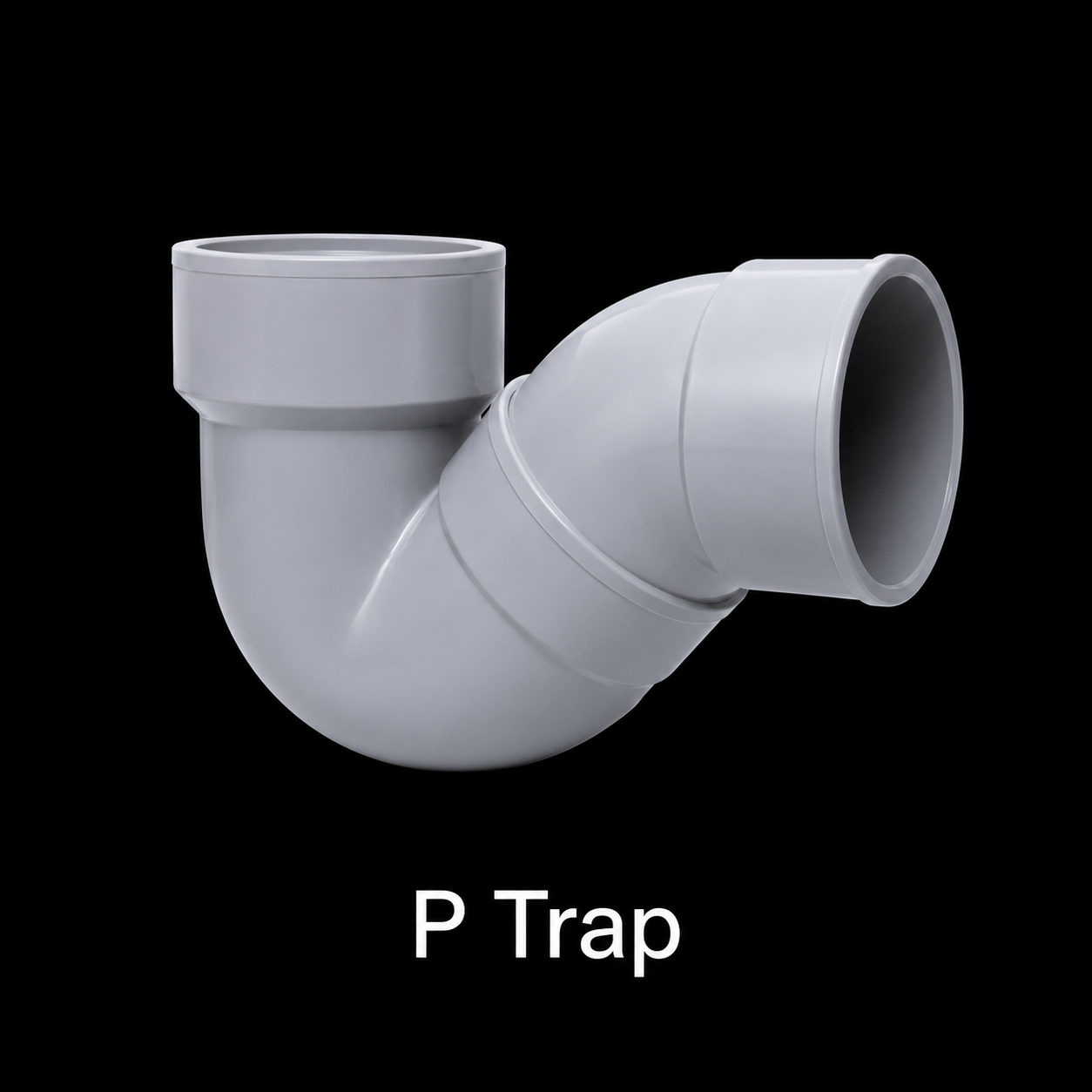 PVC P-Trap – 1½ Inch