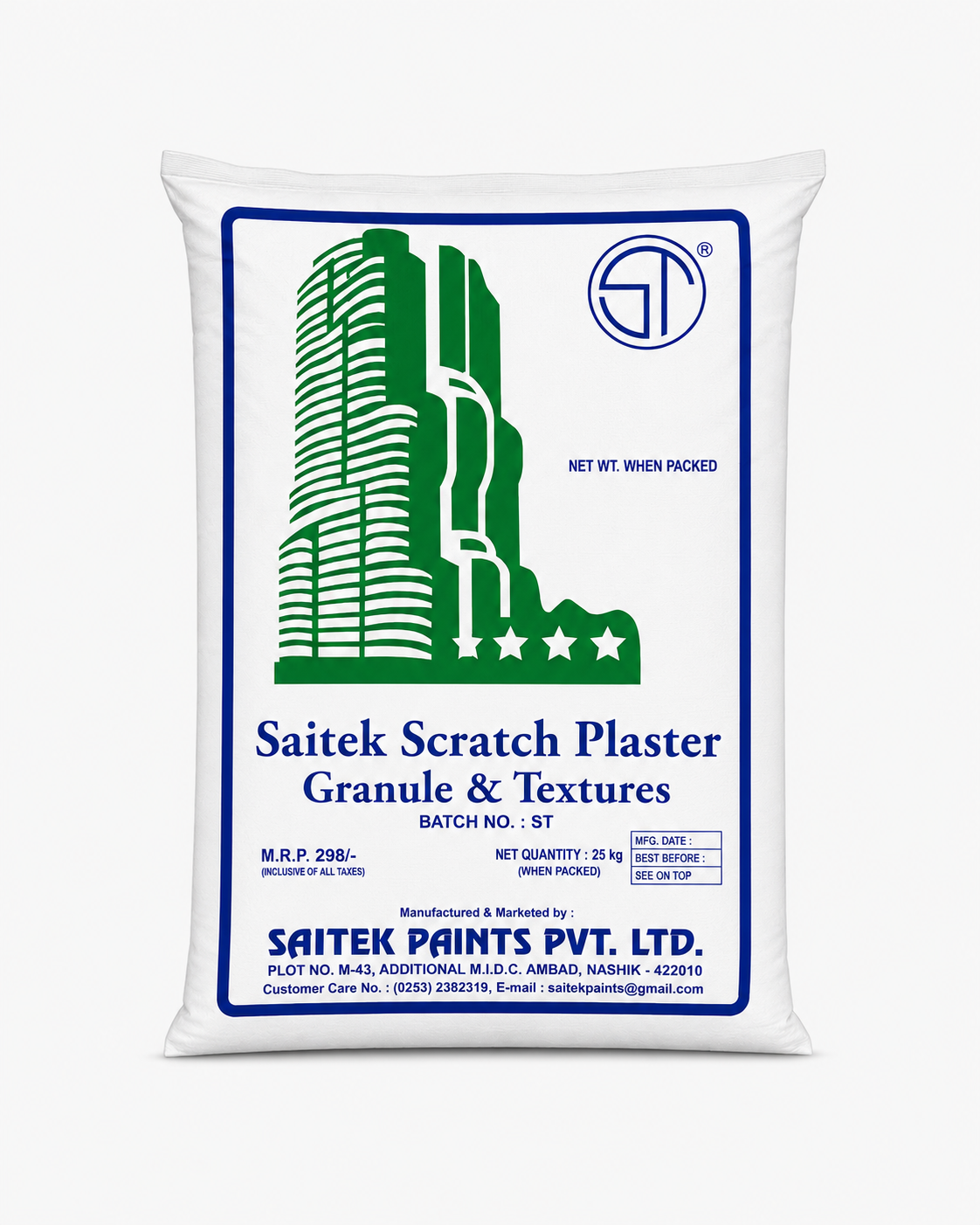 Saitek Scratch Plaster Granule & Textures