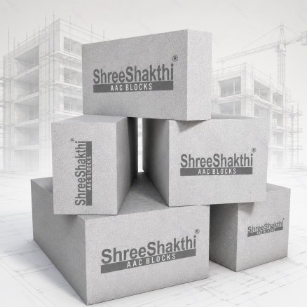 Shree Shakti AAC Block Lightweight Construction Block for Wall