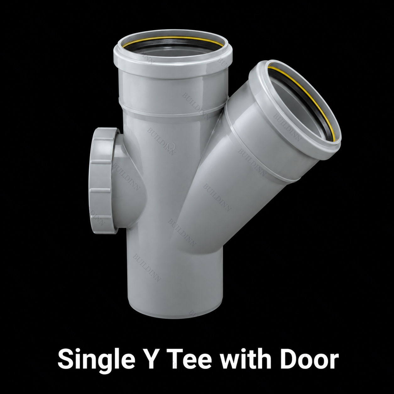 Single Y Tee with Door  "3" &  "4"