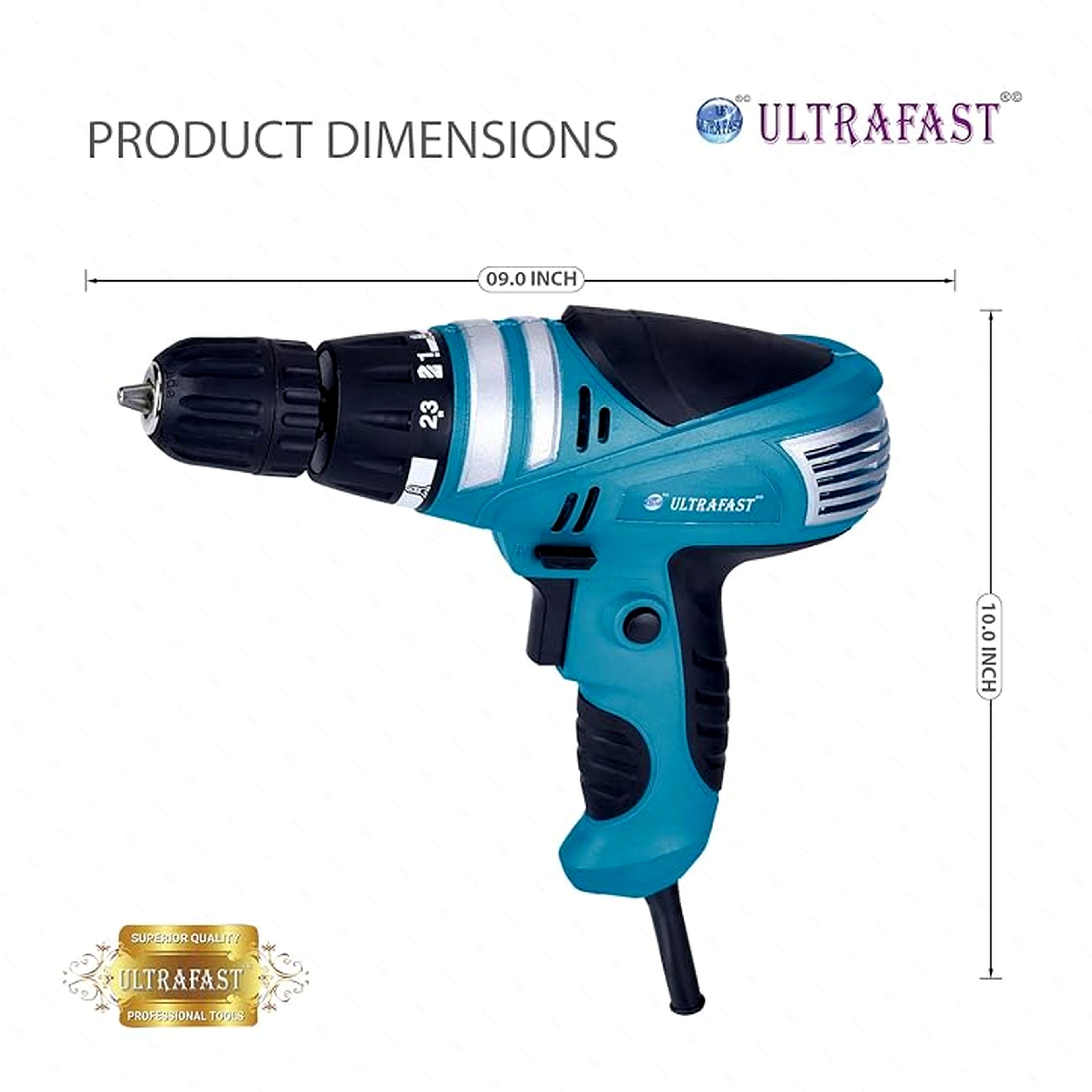 Ultrafast Electric Drill Machine / Corded Drill