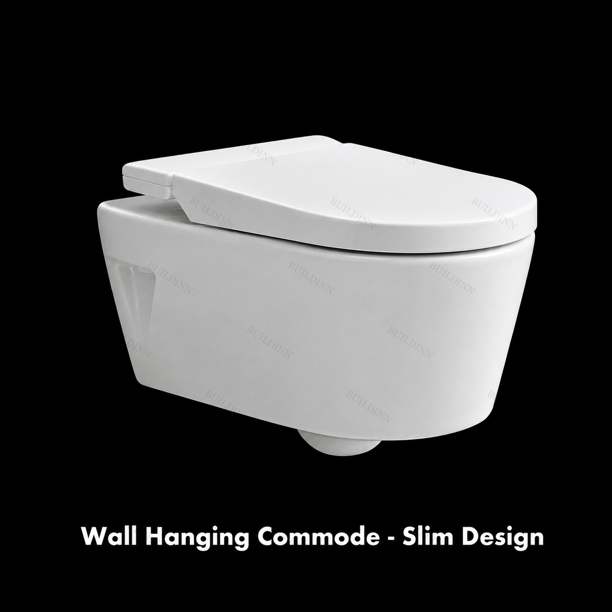 Wall Hanging Commode – Slim Design 20 Inch